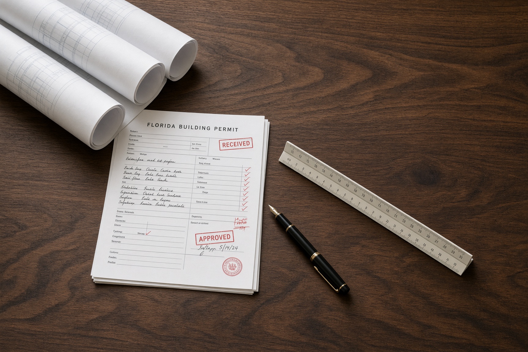 Permit drawings and markup on a desk